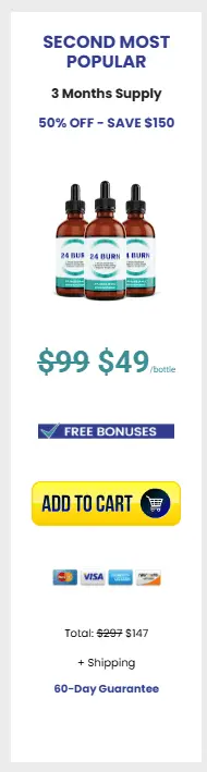 24burn 3 bottles price